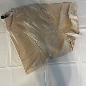 No Boundaries Men’s Big & Tall T-Shirt | 3XL | Tan | Soft Cotton | NWT